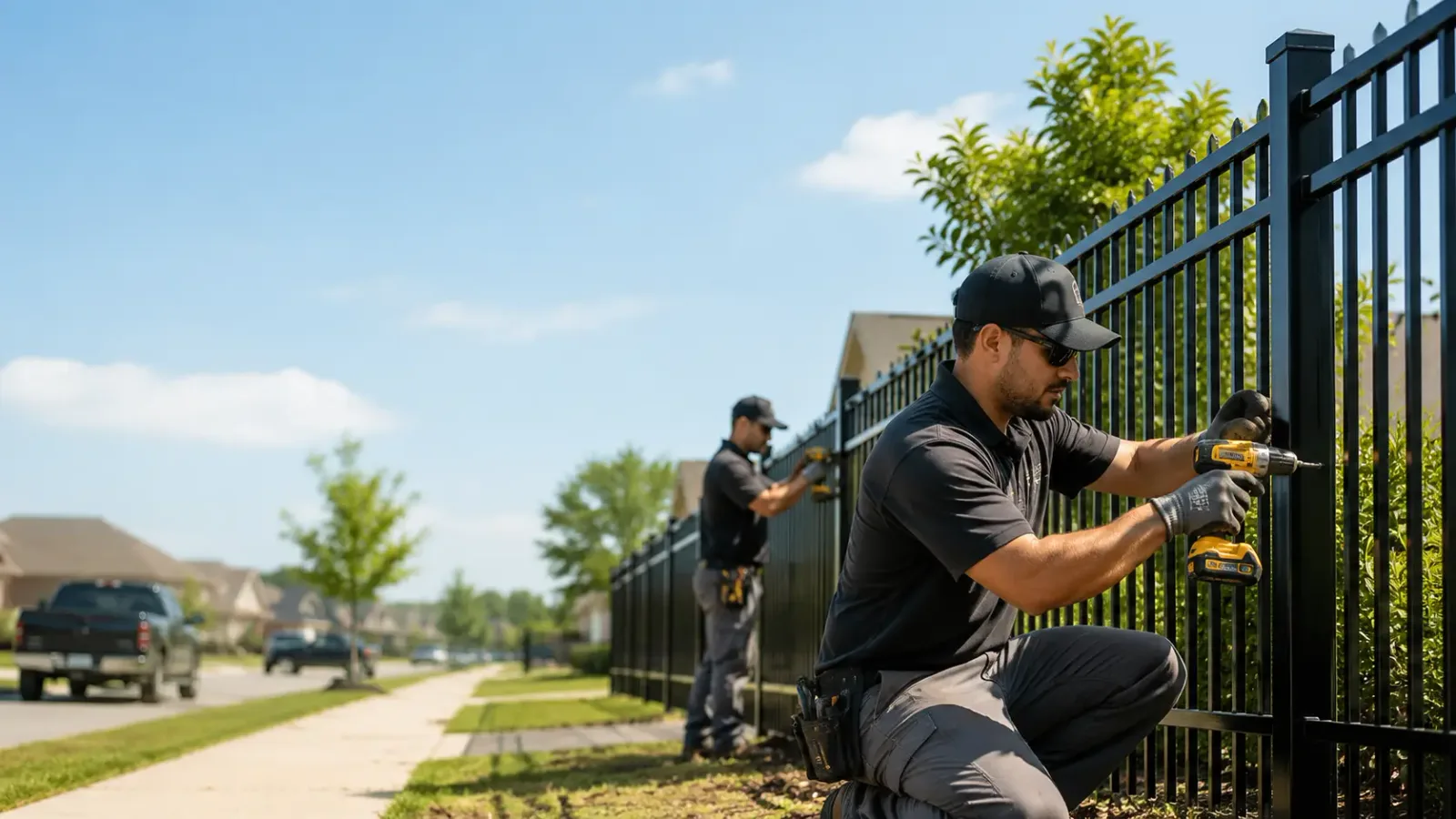 Metal Fence Installation in Hector, MN